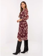 Šaty IT SK 10536 1.16P bordó Šaty IT SK 10536 1.16P bordó