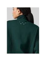 CASALL Pohodlný svetr na zip zelený