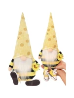 DUCH GNOM SEDÍCÍ PRAVDA 35+6CM V TRAMPSKÝCH JARNÍCH DEKORACÍCH dětské