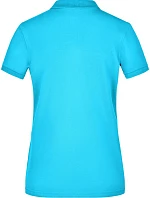 Daiber JN 709 Dámské elastické piqué polo 02.0709 turquoise Daiber JN 709 Dámské elastické piqué polo 02.0709 turquoise