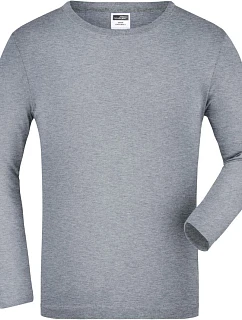 Daiber JN 913K Dětské tričko s dlouhým rukávem 02.913K grey heather