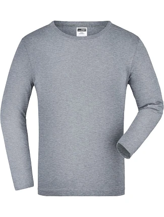 Daiber JN 913K Dětské tričko s dlouhým rukávem 02.913K grey heather Daiber JN 913K Dětské tričko s dlouhým rukávem 02.913K grey heather