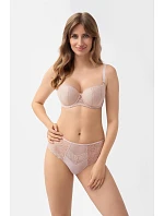 Balkonová podprsenka Gorsenia G009 Daria Beige