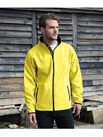 Result R 231M Pánská 2-vrstvá softshell bunda "Printable" 30.231M yellow/black Result R 231M Pánská 2-vrstvá softshell bunda "Printable" 30.231M yellow/black