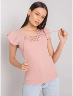 Halenka DHJ BZ 13301.34P světle růžová Halenka DHJ BZ 13301.34P světle růžová