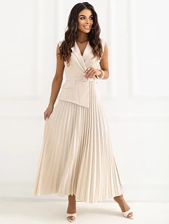 Šaty IT SK 21558.03 světle béžové