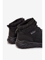 Pánské zateplené trekingové boty Lee Cooper – černé