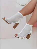 Dámské boty na poště NETTOWA white FashionStreet ZY0736