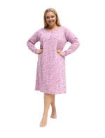 DU KN noční košile FP 607.04P tmavě růžová DU KN noční košile FP 607.04P tmavě růžová