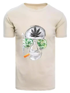 FashionStreet béžové pánské tričko RX4923