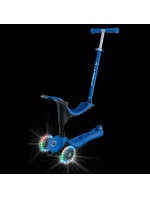 Koloběžka GO-UP SPORTY LIGHTS se sedadlem (452-600-4 S)