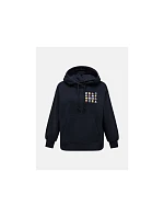 Dámská mikina PEAK PERFORMANCE W Terry Graphic Hood, černá Dámská mikina PEAK PERFORMANCE W Terry Graphic Hood, černá