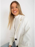 Dámský kabát TW CZ BI 2021799.51 ecru - FPrice