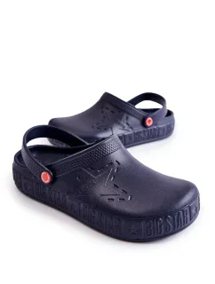 Pánské lehké pantofle Kroks Big Star II175002 Námořnická modrá