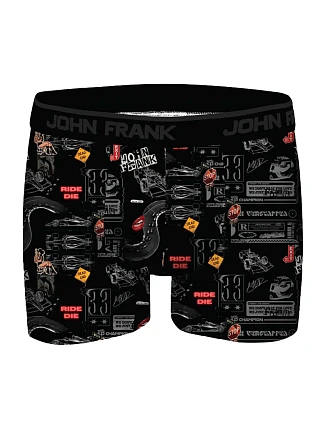 Pánské boxerky John Frank JFBDMOD187-RIDEORDIE
