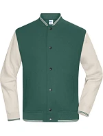 Daiber 8044 College bunda z bio bavlny 02.8044 smoky green/sandstone Daiber 8044 College bunda z bio bavlny 02.8044 smoky green/sandstone
