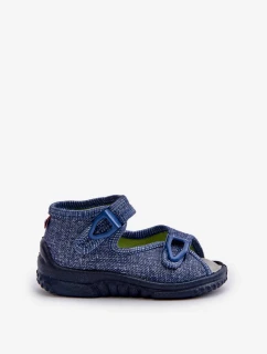 Pantofle Sandálky Dětské NEL GOKIDS Modré