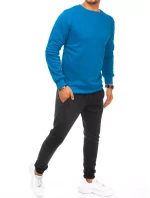 FashionStreet pánská modročerná tepláková souprava AX0643