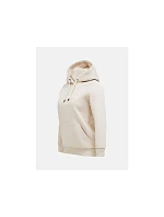 Dámská mikina PEAK PERFORMANCE W Original Hood, béžová barva Dámská mikina PEAK PERFORMANCE W Original Hood, béžová barva