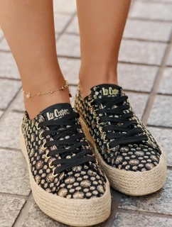 Vzory tenisky dámské na platformě s pletením Lee Cooper LCW-25-08-3647L černé