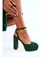 Sandály na podpatku model 173738 Step in style Sandály na podpatku model 173738 Step in style