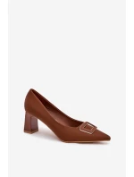 Lodičky na sloupku model 216023 Step in style