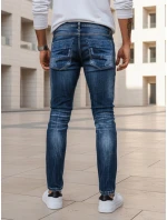 Pánské modré džínové kalhoty FashionStreet UX3948