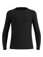 Odlo BL TOP tričko s výstřihem l/s MERINO 200 velikost M Black