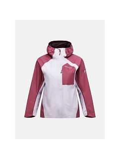 Dámská bunda PEAK PERFORMANCE W Trail Hipe 3L Shell Jacket, šedá