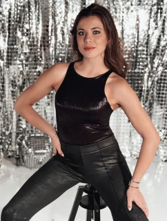 Dámské body SHIMMER černé FashionStreet RY2704