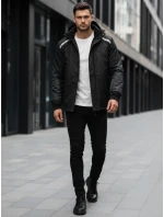 Pánská lyžařská bunda černá FashionStreet TX5127