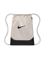 Taška na boty Nike Brasilia světle šedá a černá IB4409 072