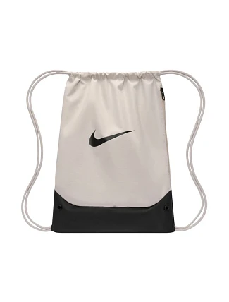 Taška na boty Nike Brasilia světle šedá a černá IB4409 072