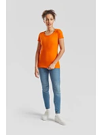 Fruit of the Loom Lady-Fit Iconic 195 T Dámské tričko z těžké bavlny 16.1424 black
