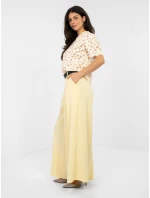 Kalhoty IT SP 19963.32 světle žluté