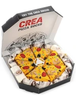 Pánské ponožky Pizza vícebarevné - Crea Socks