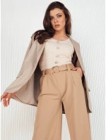 Dámský top GLARDOS beige FashionStreet RY2386