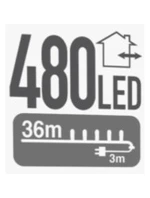 VÁNOČNÍ STROM SVĚTLA SVĚTELNÝ ŘETĚZ 480 VEDL ČASOVAČ VÍCEBAREVNÝ VÁNOČNÍ STROM SVĚTLA SVĚTELNÝ ŘETĚZ 480 VEDL ČASOVAČ VÍCEBAREVNÝ