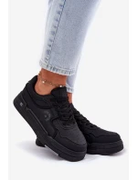 Nízké Dámské Tenisky Big Star RR274A311 HI-POLY SYSTEM Černé