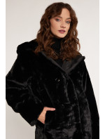 Monnari Kabáty Oboustranný dámský kabát Black