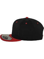 Flexfit 110 6 panelová kšiltovka "Fitted Snapback" 55.0110 black/red