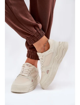 Dámské sneakersy Big Star NN274668 Béžové