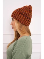 Veselá fleecová čepice K225 hnědá