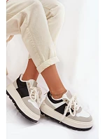 Dámské tenisky na platformě šedé Florinda