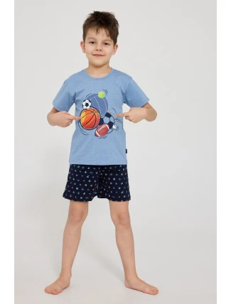 CHLAPECKÉ DĚTSKÉ PYŽAMO KR 789/126 SPORT