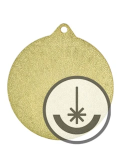 Laserem gravírovaná medaile - RMI