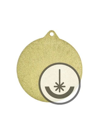 Laserem gravírovaná medaile - RMI