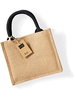 Westford Mill W 412 Jutová nákupní taška Mini 50.0412 natural/black Westford Mill W 412 Jutová nákupní taška Mini 50.0412 natural/black
