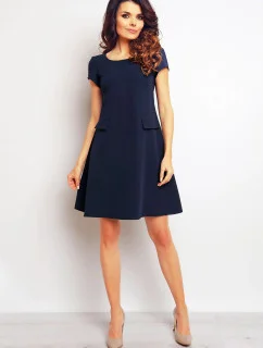 Dámské šaty M081 Tmavě modrá - Infinite You