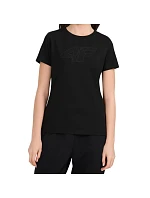 Dámské tričko 4F F3309 tmavě černé 4FWMM00TTSHF3309 20S